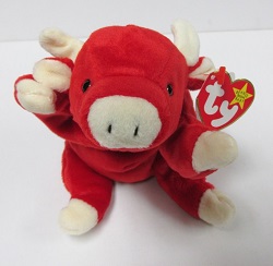 Snort the Bull<br>Ty Beanie Baby<br>(Click on picture for full details)<br>